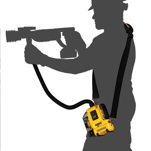 DeWalt DWH161D1-XE 18V 2.0Ah XR Li-ion Cordless Brushless Universal Dust Extractor Combo Kit – image 7