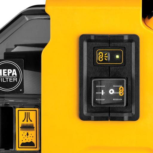 DeWalt DWH161D1-XE 18V 2.0Ah XR Li-ion Cordless Brushless Universal Dust Extractor Combo Kit – image 6