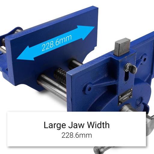 Iron Grip IGQRV9 228mm (9") Heavy Duty Quick Release Vice – image 2
