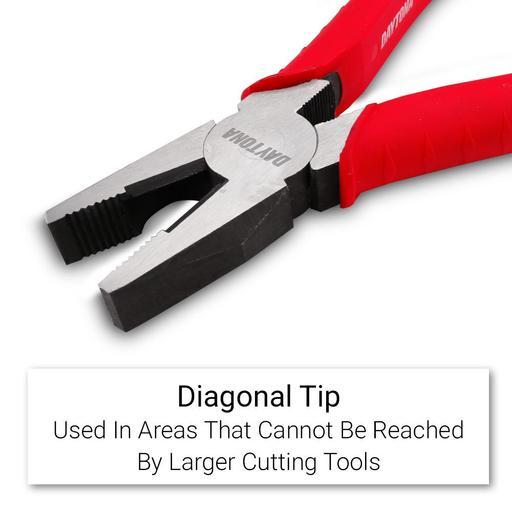 Daytona D9LINP 225mm (8") High Leverage Linesman Pliers – image 4