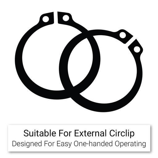 Daytona DBNP2 170mm (6") 90° Angled Tip External Circlip Pliers – image 8