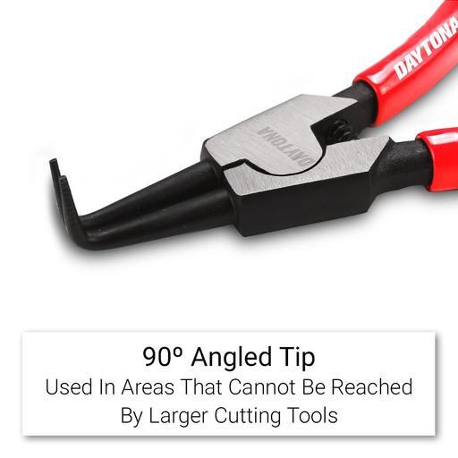 Daytona DBNP2 170mm (6") 90° Angled Tip External Circlip Pliers – image 4