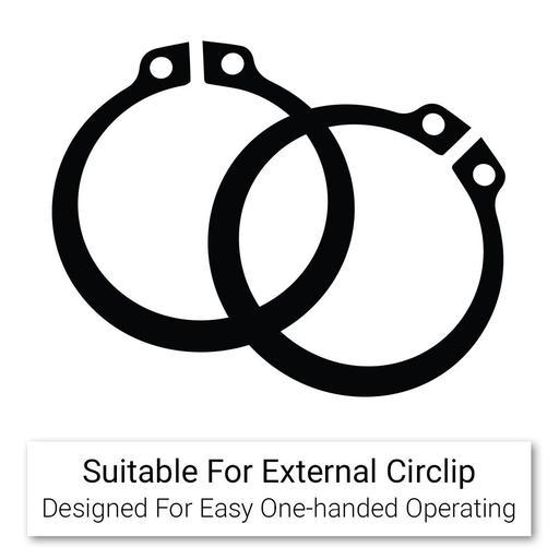 Daytona DBNP3 235mm (9-1/4") 90° Angled Tip External Circlip Pliers – image 8