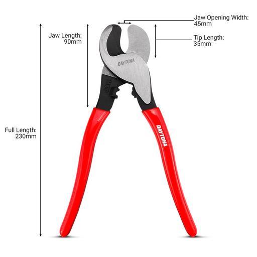 Daytona DCCP10 230mm (10") Heavy Duty Cable Cutting Pliers – image 3