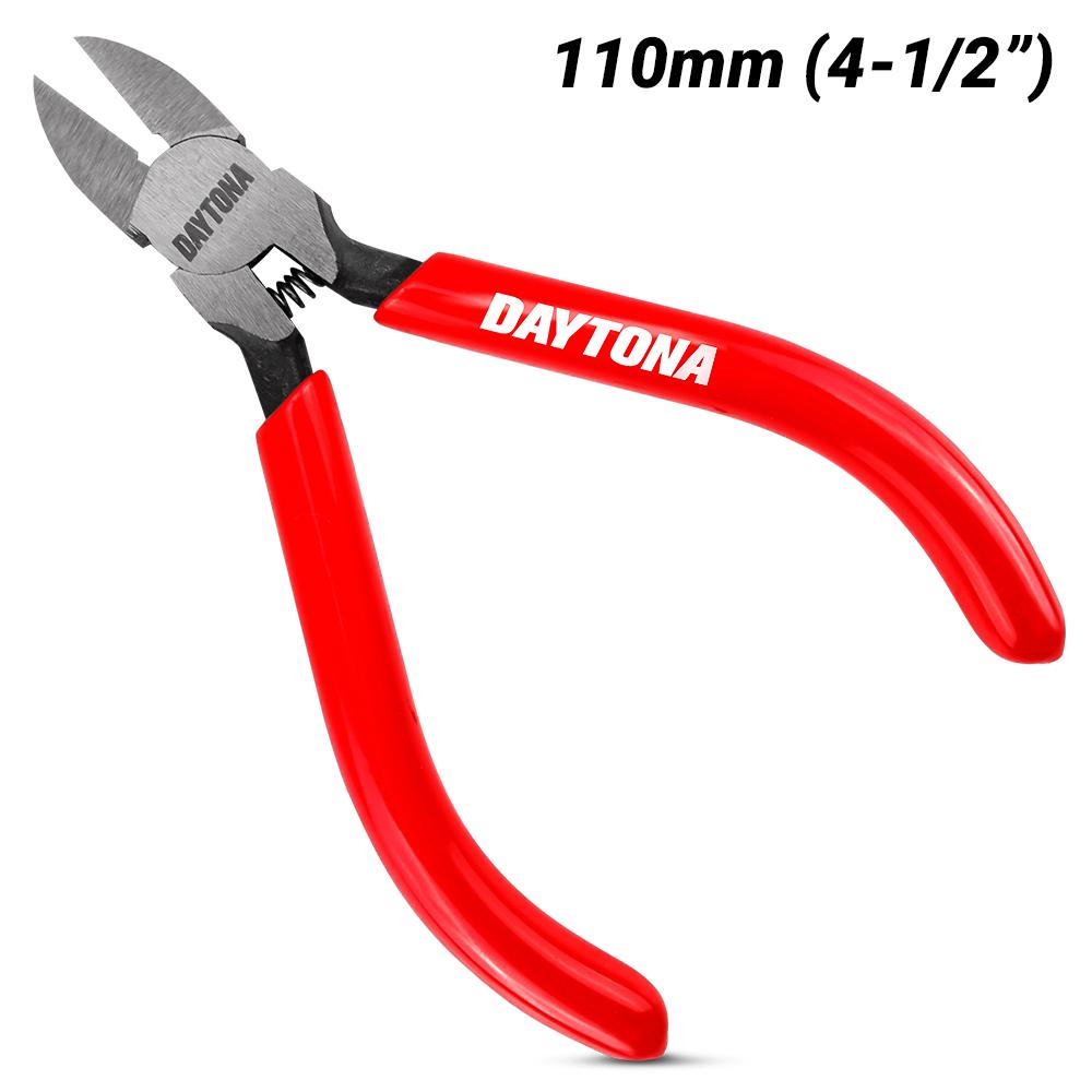 Daytona DDI45P 110mm (4-1/2") Diagonal Cut Pliers For Electronics – image 1