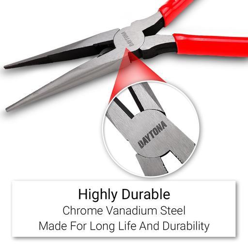 Daytona DLNP6 165mm (6-1/2") Long Nose Pliers – image 5