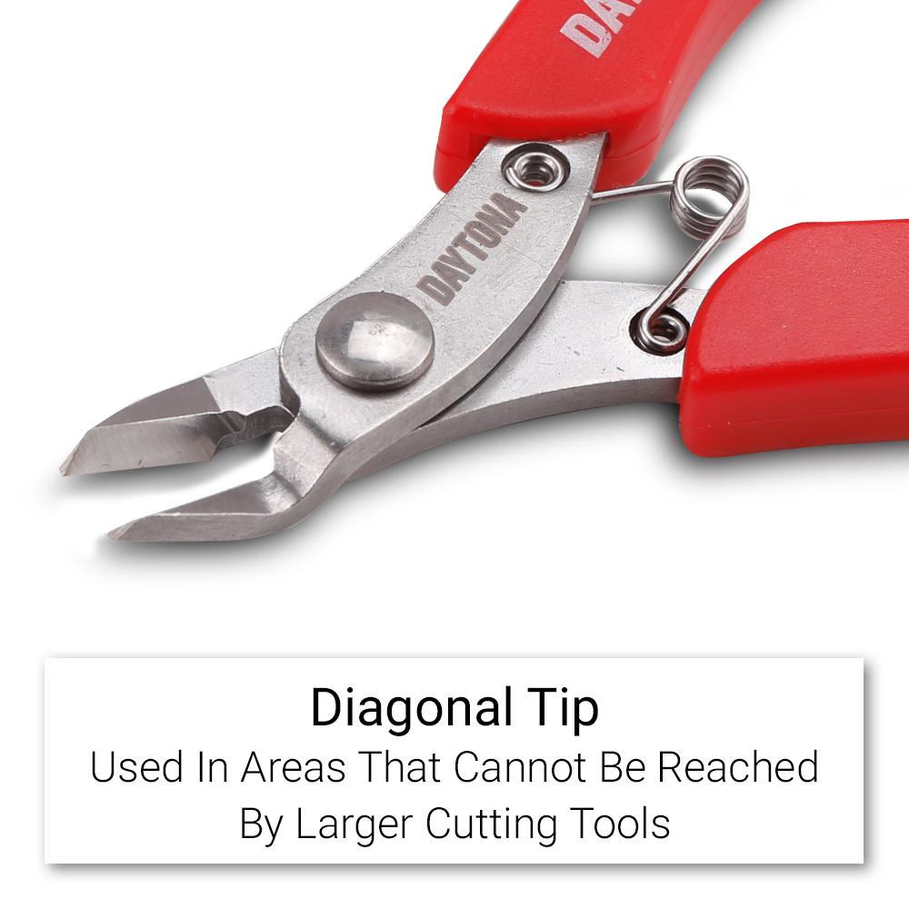 Daytona DSSDP 110mm (4-1/3") Stainless Steel Diagonal Cut Pliers – image 4
