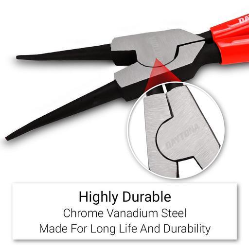 Daytona DSTPLI1 150mm (5") Straight Tip External Circlip Pliers – image 5