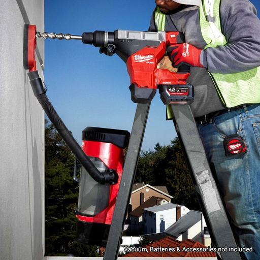 Milwaukee M18FHM-0 18V Li-ion Cordless Fuel ONE-KEY SDS Max Rotary Hammer - Skin Only – image 10