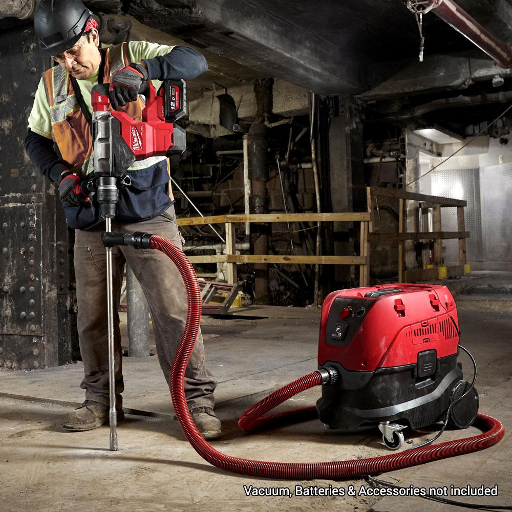 Milwaukee M18FHM-0 18V Li-ion Cordless Fuel ONE-KEY SDS Max Rotary Hammer - Skin Only – image 5