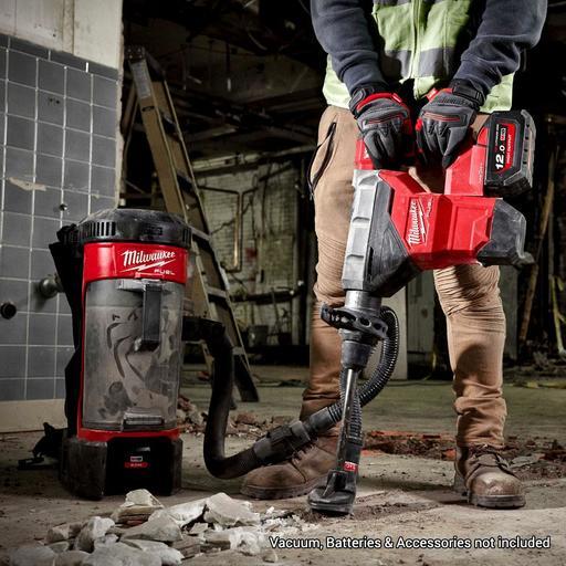 Milwaukee M18FHM-0 18V Li-ion Cordless Fuel ONE-KEY SDS Max Rotary Hammer - Skin Only – image 3