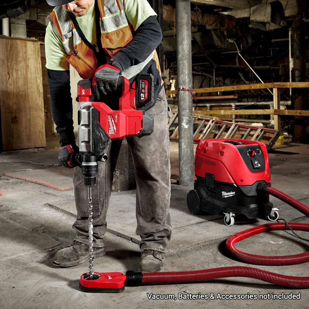 Milwaukee M18FHM-0 18V Li-ion Cordless Fuel ONE-KEY SDS Max Rotary Hammer - Skin Only – image 7