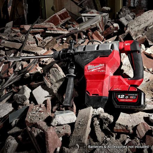 Milwaukee M18FHM-0 18V Li-ion Cordless Fuel ONE-KEY SDS Max Rotary Hammer - Skin Only – image 6