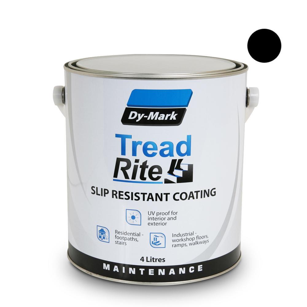 DyMark 23060401 4L TreadRite Slip Resistant Coating Black