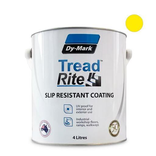 Dy-Mark 23060405 4L TreadRite Slip Resistant Coating - Yellow