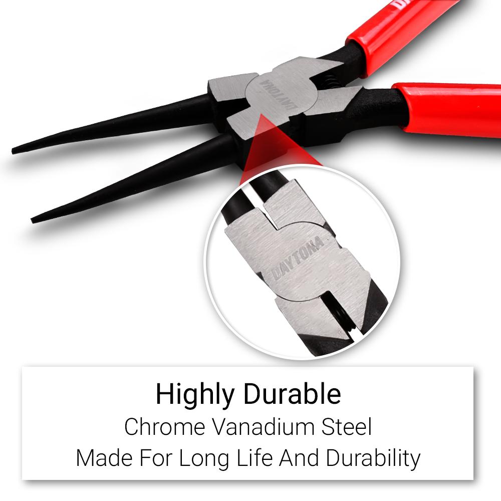 Daytona DPIST1 147mm (5-3/4") Straight Tip Internal Circlip Pliers – image 5