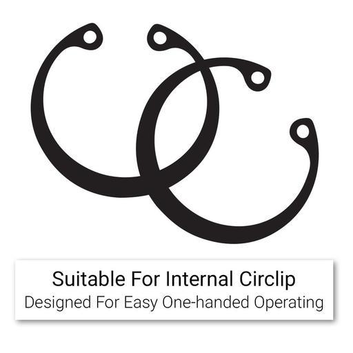 Daytona DPIST1 147mm (5-3/4") Straight Tip Internal Circlip Pliers – image 8
