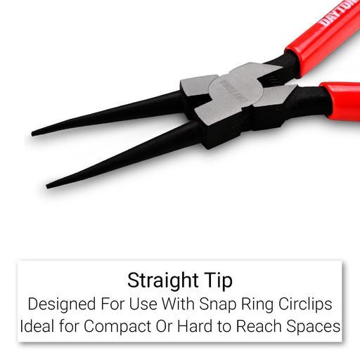 Daytona DPIST2 180mm (7") Straight Tip Internal Circlip Pliers – image 4