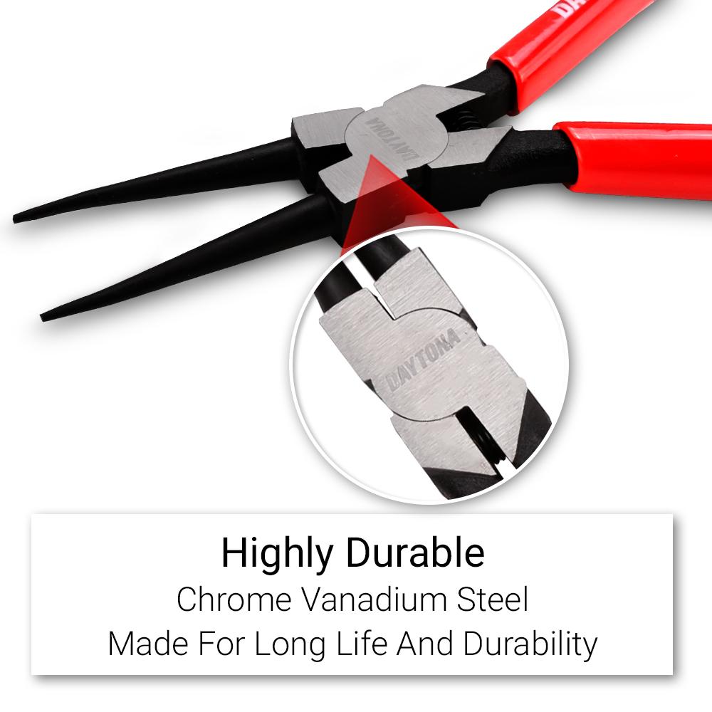 Daytona DPIST2 180mm (7") Straight Tip Internal Circlip Pliers – image 5