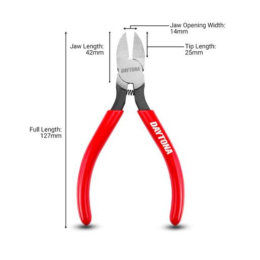 Daytona D5DPLI 127mm (5") Diagonal Cut Electronics Pliers – image 3