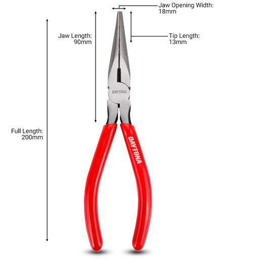 Daytona DLNP8 200mm (7-3/4") Long Nose Pliers – image 3