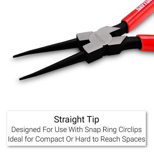 Daytona DPIST3 250mm (10") Straight Tip Internal Circlip Pliers – image 4