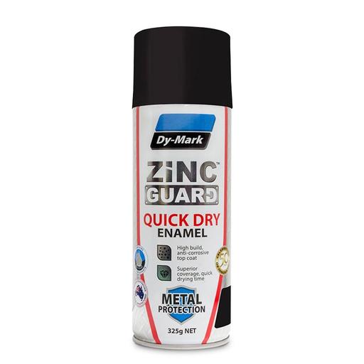 Dy-Mark 230932101 325g Zinc Guard™ Quick Dry Enamel - Flat Black