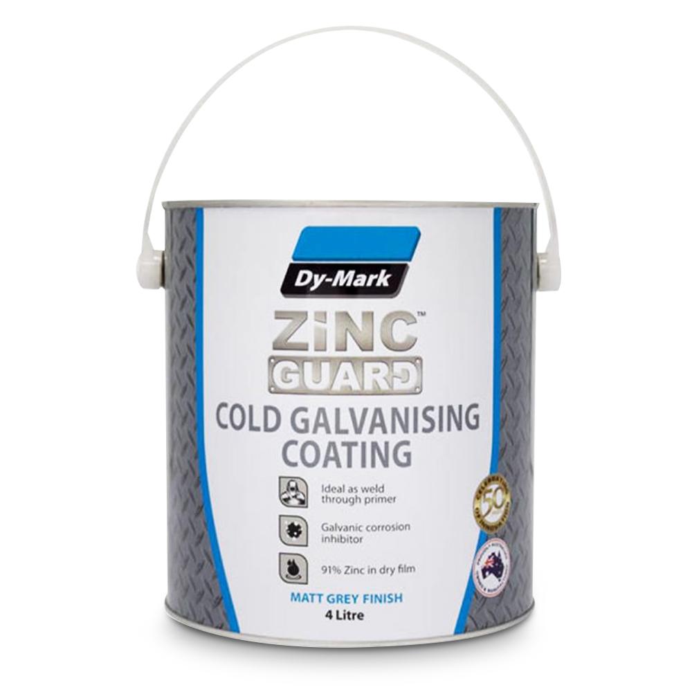 Dy-Mark 230731400 4L Zinc Guard™ Metal Protection Cold Galvanising Coating – image 1