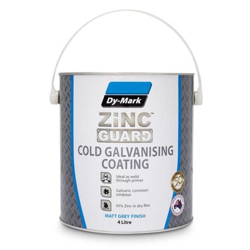 Dy-Mark 230731400 4L Zinc Guard™ Metal Protection Cold Galvanising Coating