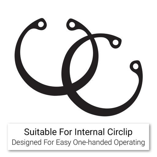 Daytona DPLK4P 4pce 32-80mm Straight & 90° Angled Circlip Snap Ring Plier Set – image 29