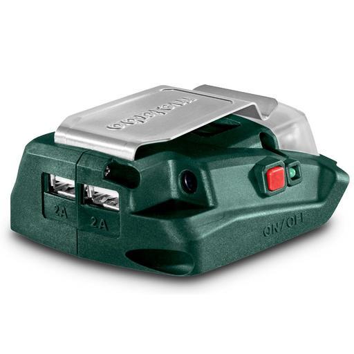 Metabo PA 14.4-18 LED-USB (600288000) 14.4/18V Power Adapter With 12V Connection + 2 x 5V USB Ports With LED Light – image 2
