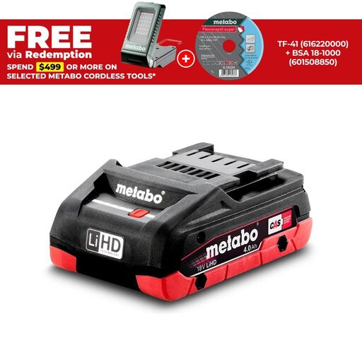 Metabo 4.0 LiHD (625367000) 18V 4.0Ah Li-ion Battery