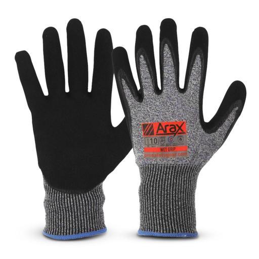 Pro Choice AND9 Arax Nitrile Sand Dip On 13G Liner Gloves (SIZE 9) – image 2