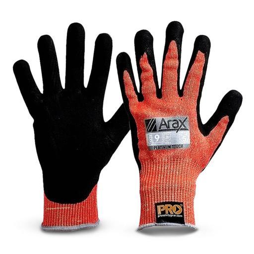 Pro Choice APNPUD9 Arax Platinum Pu/Nitrile Foam Dip On Red 13G Liner (SIZE 9) – image 2