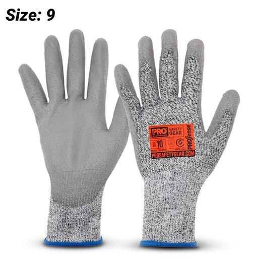 Pro Choice C5PUD9 Prosense C5 Cut 5 With PU Palm (SIZE 9)