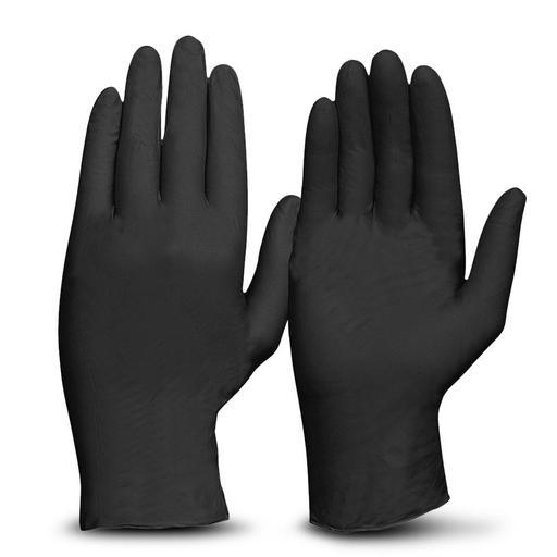Pro Choice MDNPFHDL Heavy Duty Disposable Nitrile Powder Free Black Gloves (LARGE) – image 2