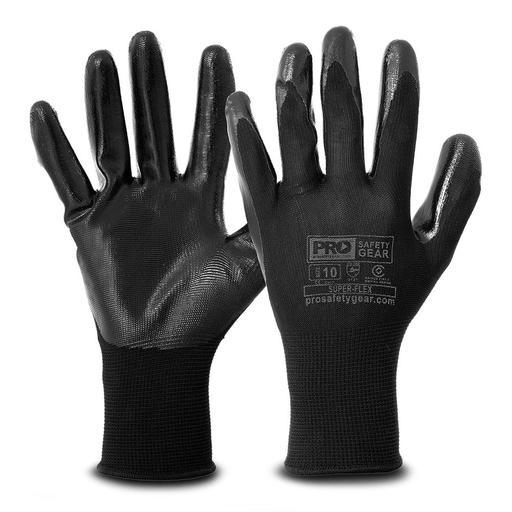 Pro Choice NP9 Super-Flex Nitrile Dip Glove (SIZE 9) – image 2