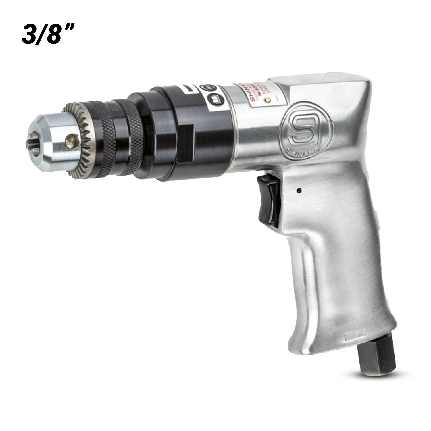Shinano SI-5500 3/8" Capacity Geared Pistol Grip Drill – image 1