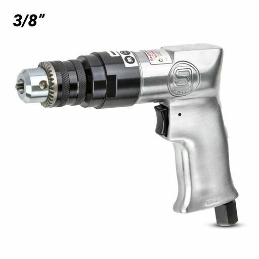 Shinano SI-5500 3/8" Capacity Geared Pistol Grip Drill