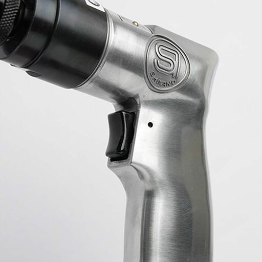 Shinano SI-5500 3/8" Capacity Geared Pistol Grip Drill – image 4