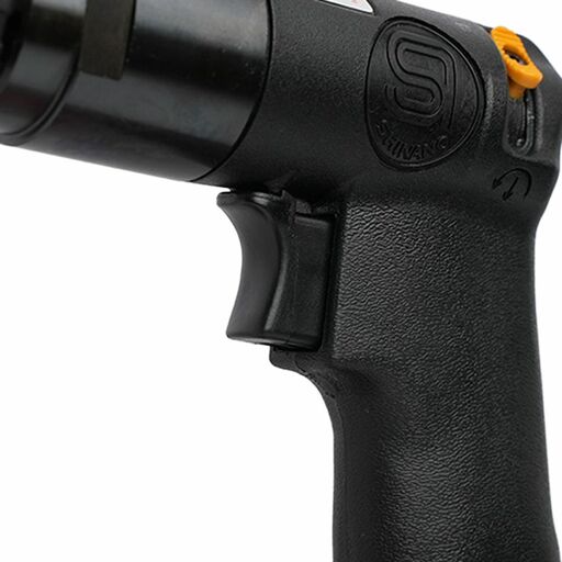 Shinano SI-5505 10mm (3/8") Capacity Geared Pistol Grip Drill With Solid Composite Body – image 3