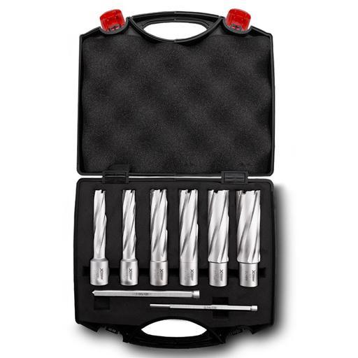 Xtorque XMCCT8 8pce TCT Annular Cutter Magnetic Drill Broach Set – image 2