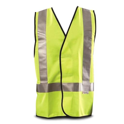 Pro Choice VDNY-XL Fluro Yellow H-Back Day/Night Safety Vest (X-LARGE) – image 2