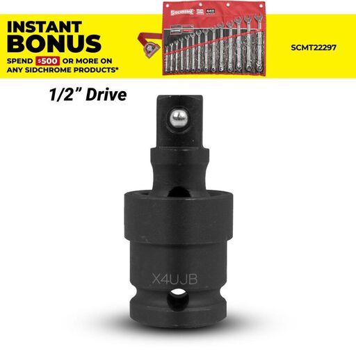 Sidchrome X4UJB 1/2" Drive Impact Universal Joint