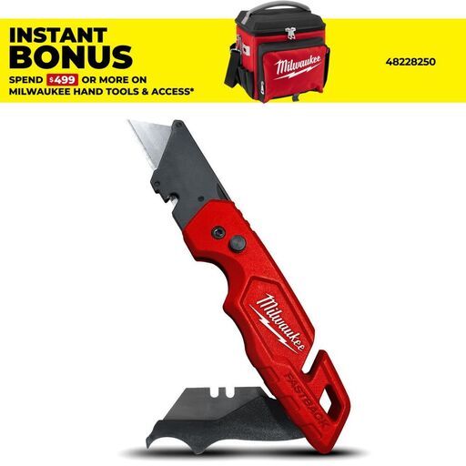 Milwaukee 48221502 FASTBACK Folding Utility Knife