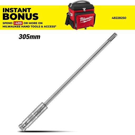 Milwaukee 48206940 305mm (12") PLUSLOK SDS-Plus Extension