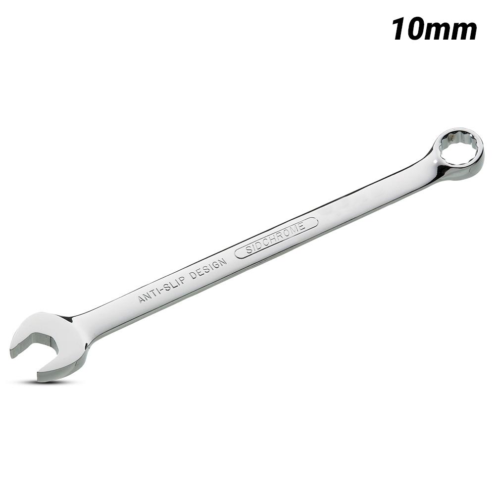 10mm Dual Heads Ratchet Combination Wrench Spanner (Silver) - Walmart.com