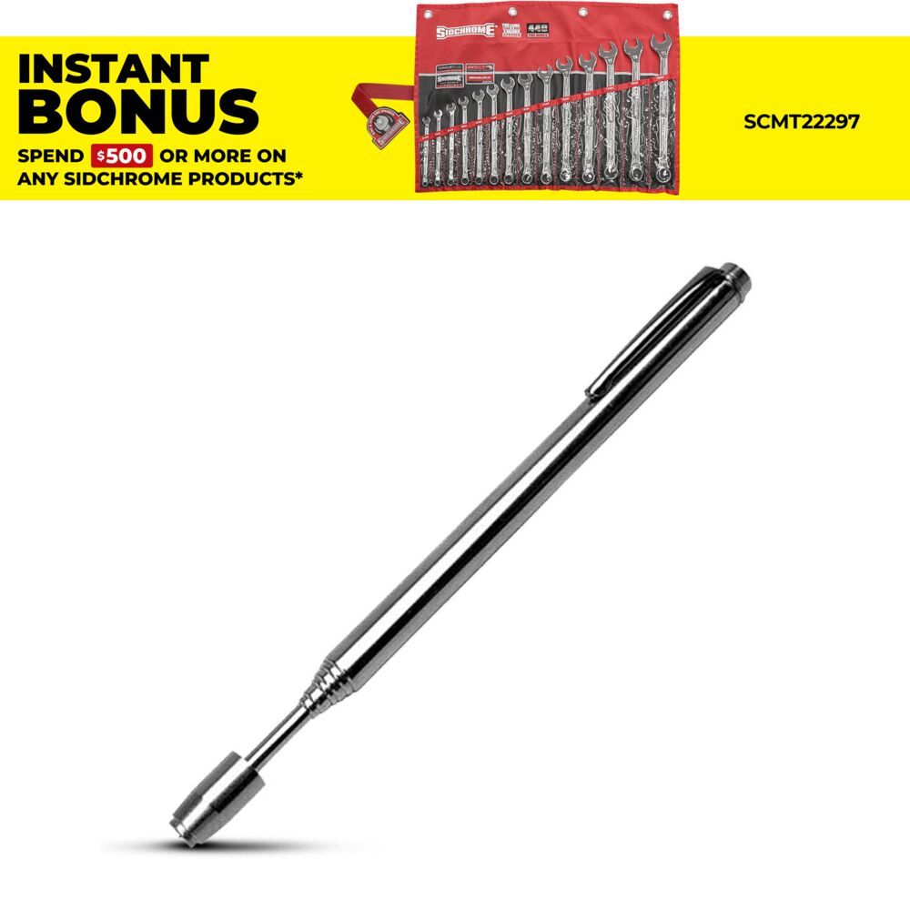 Sidchrome SCMT70166 133mm - 622mm Telescopic Magnetic Pick Up Tool – image 1