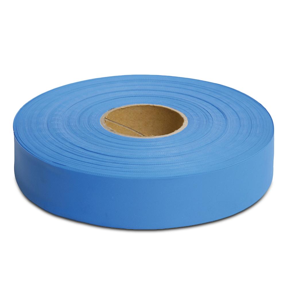Dy-Mark 47760103 25mm x 100mm Survey Flagging Tape - Blue – image 1