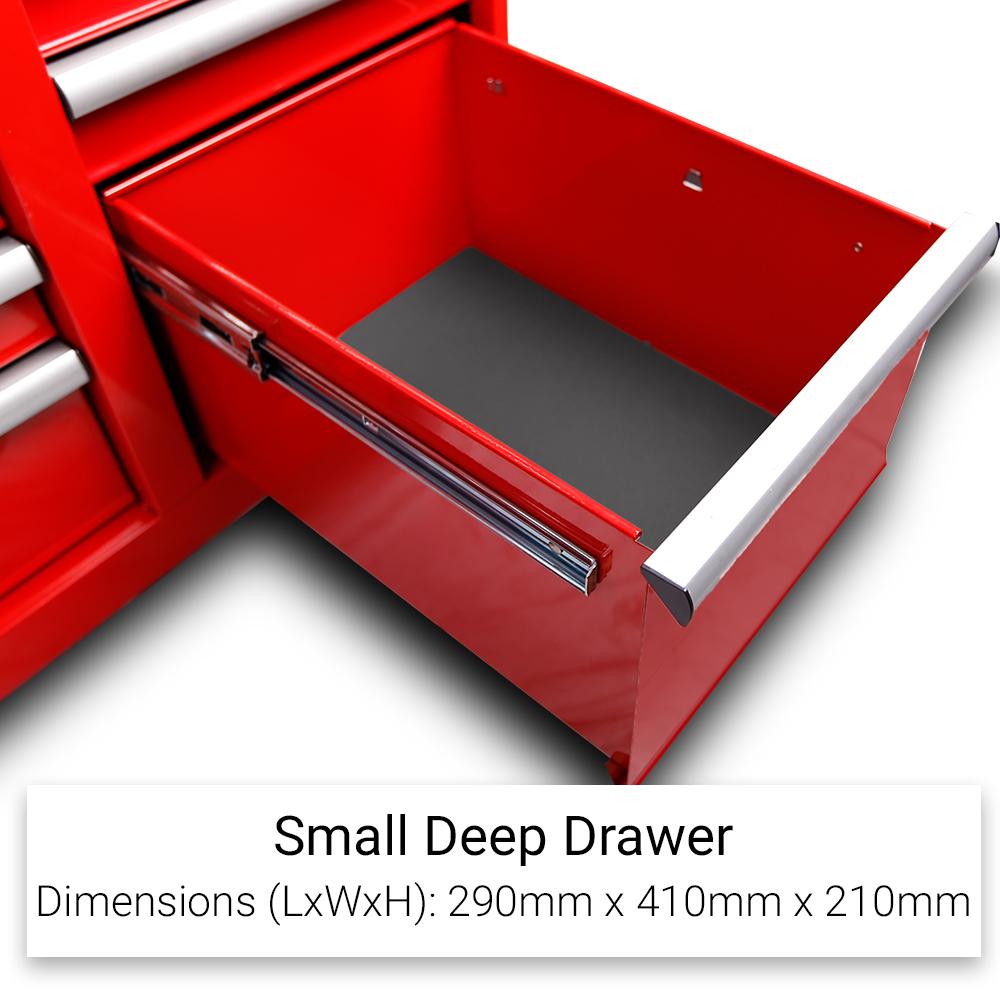 Daytona D43B 12 Drawer Red Tool Box Roller Cabinet – image 10